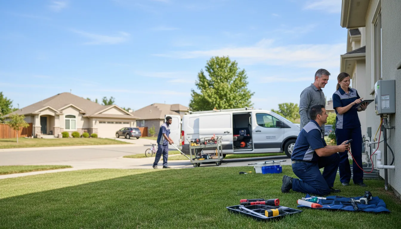 Tankless water heater service in S Coffeyville, OK